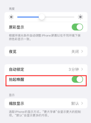 高阳苹果授权维修站分享iPhone轻点无法唤醒怎么办