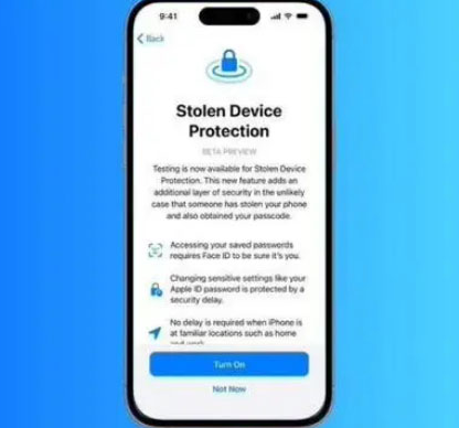高阳苹果授权维修店分享被盗设备保护功能开启方法 